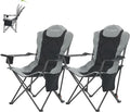 Camping Chairs, Portable 2 Pack Camp Chairs by Aohanoi