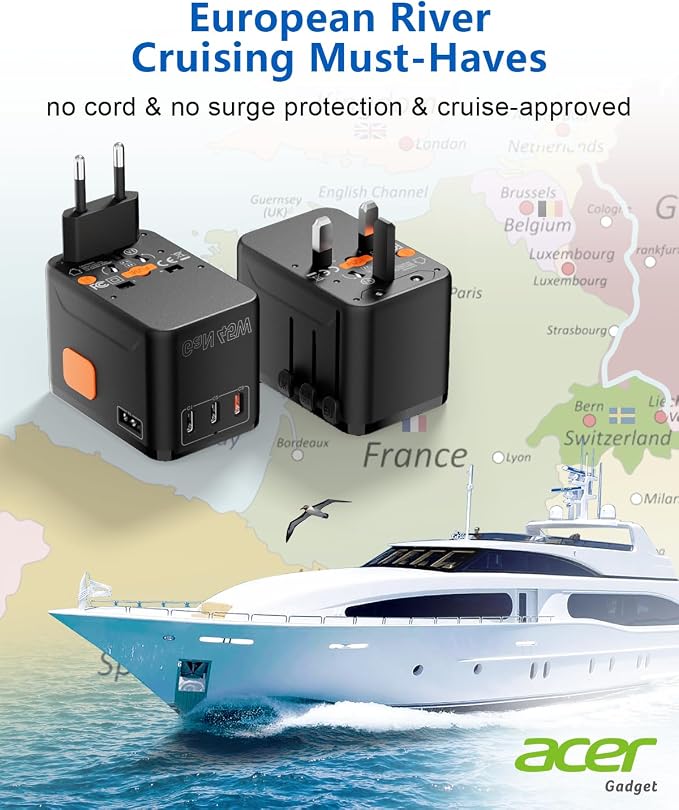 Acer 45W GaN Universal Travel Plug Adapter - Image 7