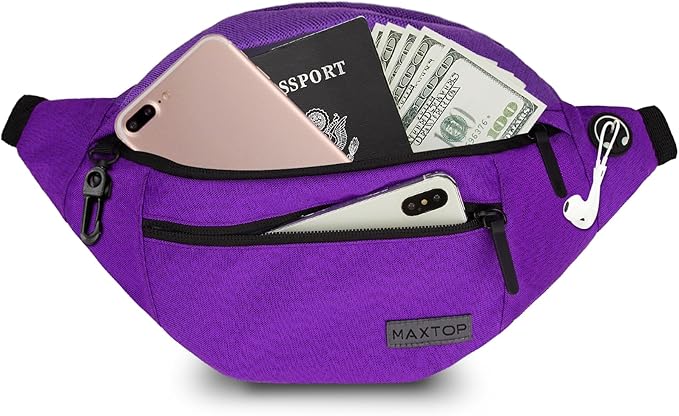 MAXTOP Large Crossbody Fanny Pack by MAXTOP