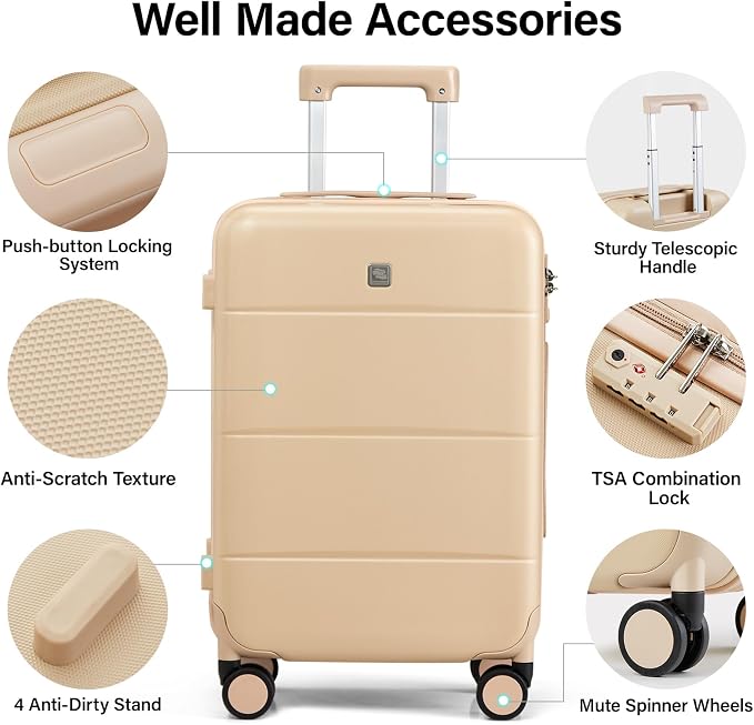 Hanke 3 Piece Luggage Sets - Image 3