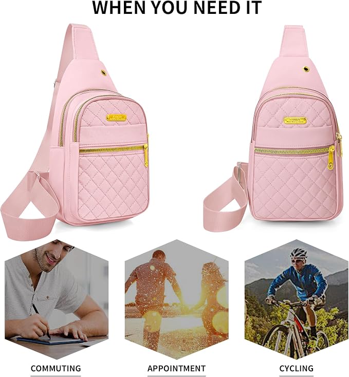 Small Sling Bag For Women Men Casual Crossbody Sling Backpack - Image 7