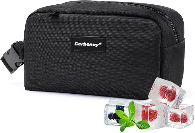 Freezable Lunch Bag, Freezable Snack Bag, Mini Cooler Bag by Cerbonny