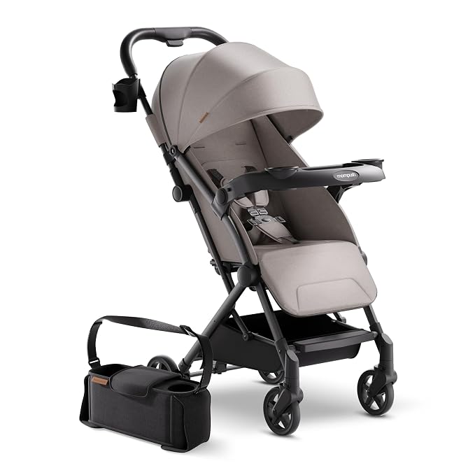 Mompush Lithe V2 Lightweight Travel Stroller, Compact Foldable Baby Stroller by mompush