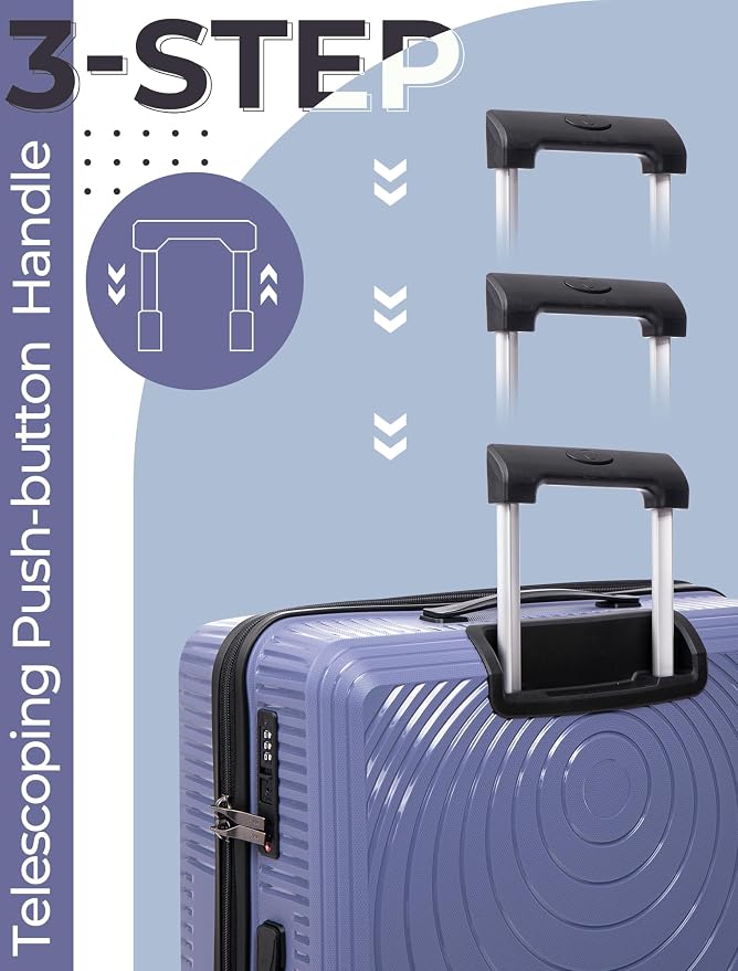 Luggage Sets 5 Piece, Suitcases - Image 5