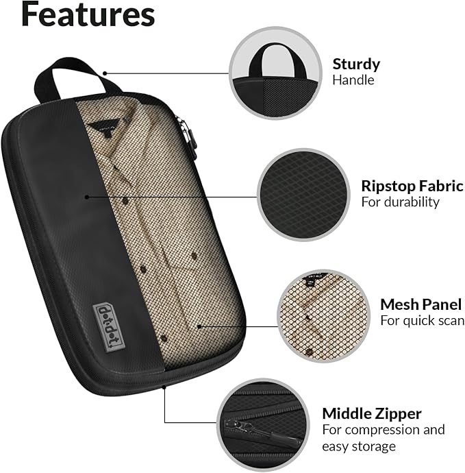 4pc Large Compression Packing Cubes - Image 4