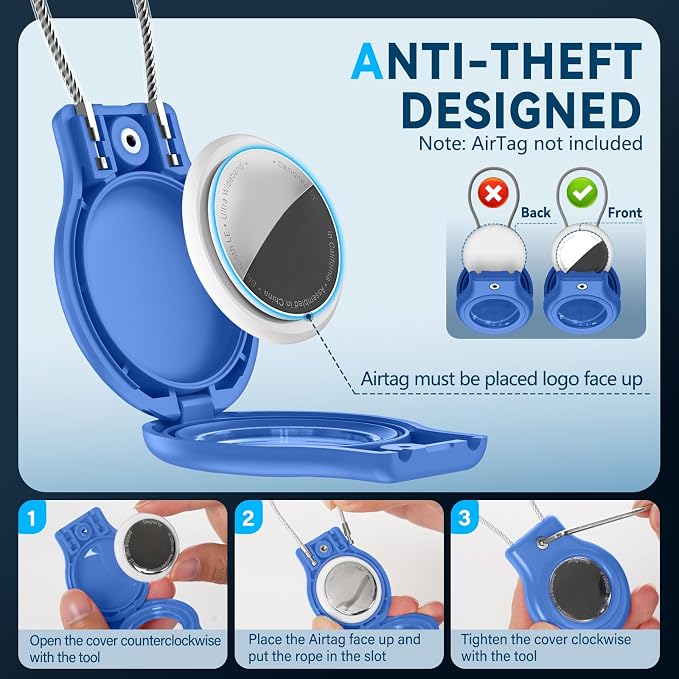 Waterproof Airtag Holder, Airtag Case - Image 3