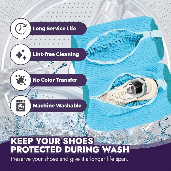 Shoe Cleaning Kit: Shoe Washing Bag, Mesh Laundry Bag - Image 3