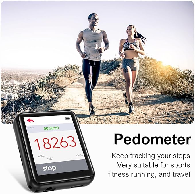 64GB MP3 Player Bluetooth 5.3 Touch Screen Music Player Portable mp3 Player - Image 5