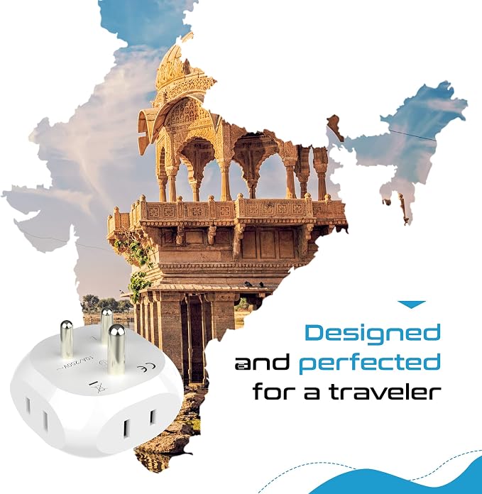 Ceptics India, Pakistan Travel Adapter - Image 4