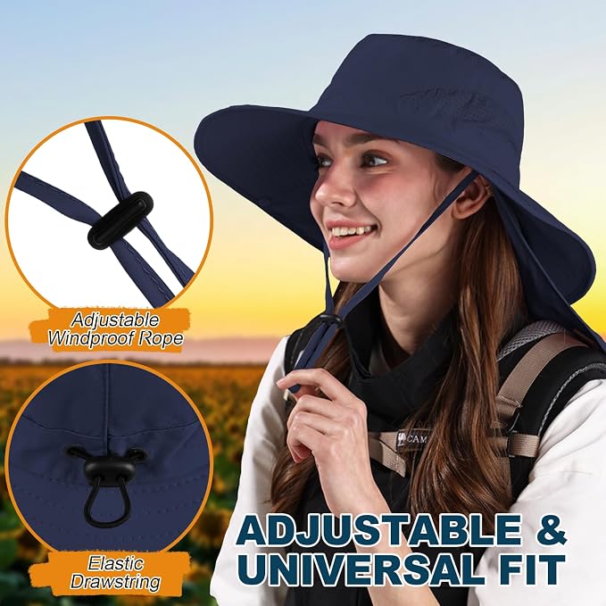 ZOORON Sun Hat for Men Women Fishing Hat - Image 5