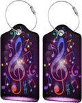 Set of 2 Music Note Luggage Tags by SNAPMADE