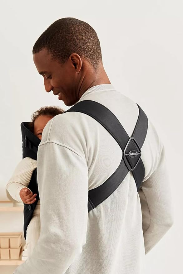 BabyBjörn Baby Carrier Mini, Woven | Newborn Carrier, Easy-to-Use - Image 4