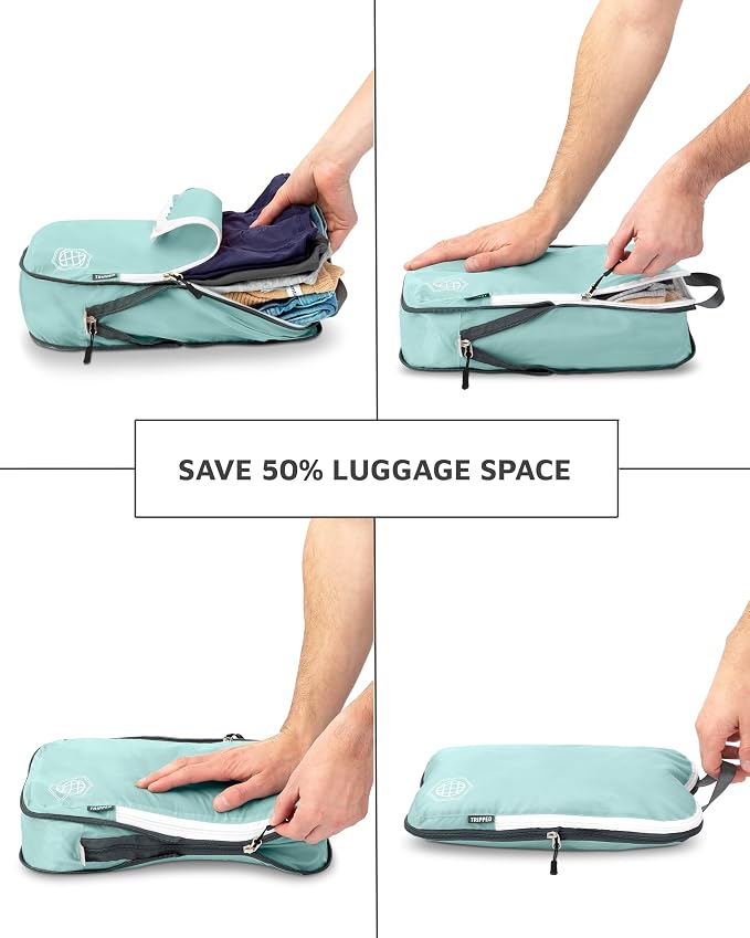 Compression Packing Cubes Set for Travel - Image 5