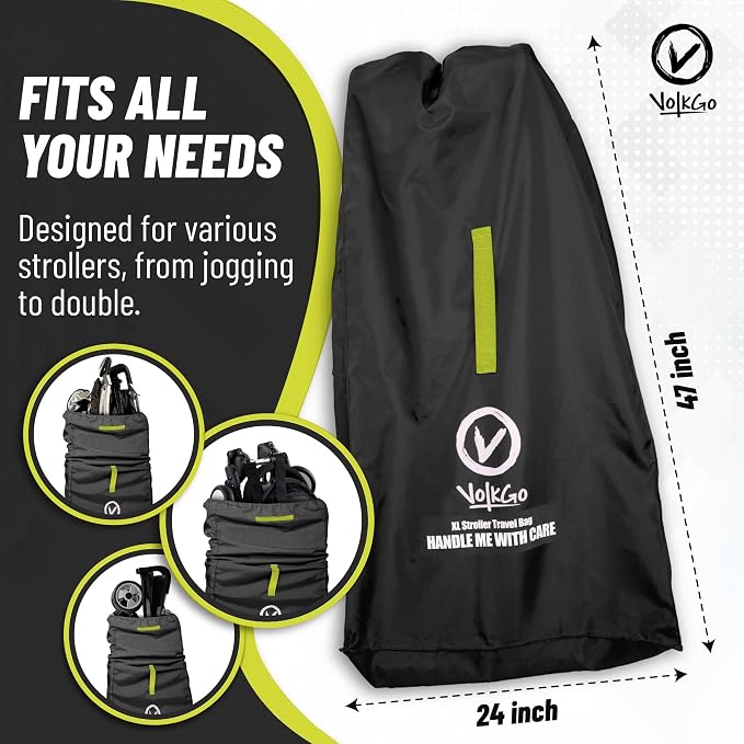 V VOLKGO Super Extra Large Stroller Bag - Image 5