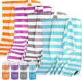 Sfee 2 in 1 Microfiber Beach Towel, Quick Dry Towel Camping Towel Travel Towel by Sfee