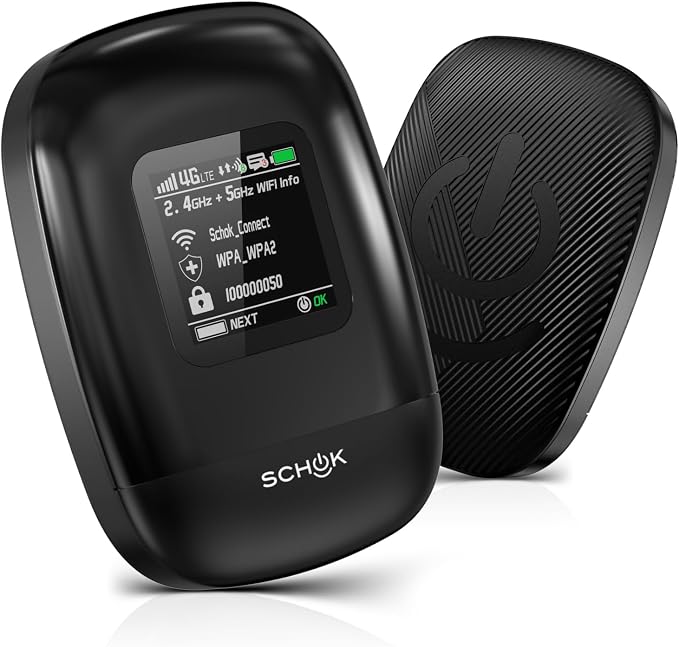 SCHOK 4G LTE Mobile Hotspot by CLASSIC+FLIP+PHONE+