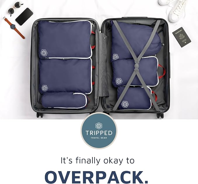 Large Compression Packing Cubes 6 Piece Set - Image 9