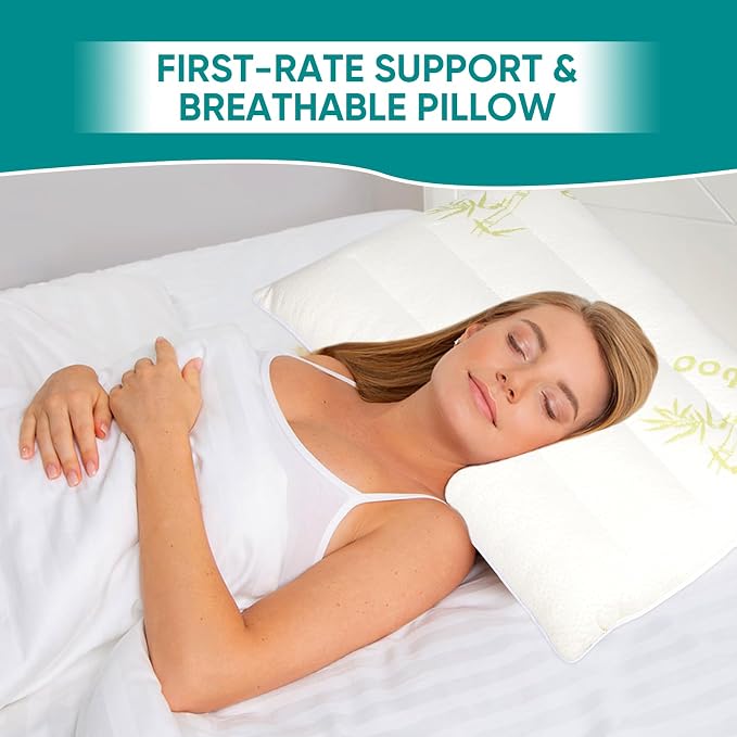 MINUPWELL Ultra Thin Pillows, Flat Pillows - Image 3