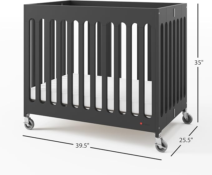 Foundations Boutique Folding Hotel Crib and Sheet Bundle - Image 7