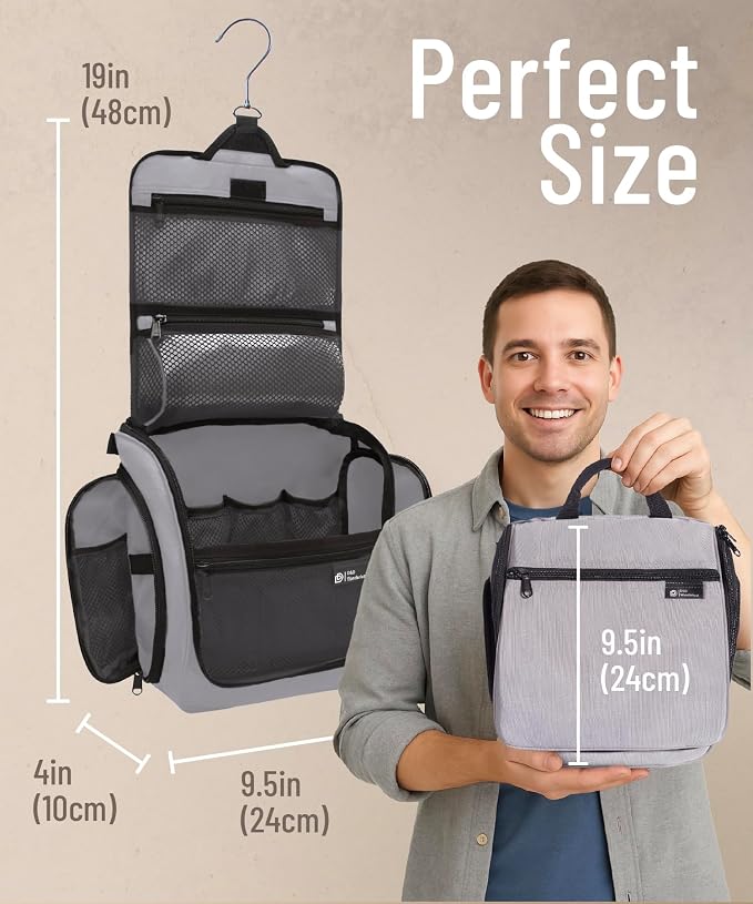 D&D Hanging Travel Toiletry Bag - Image 2