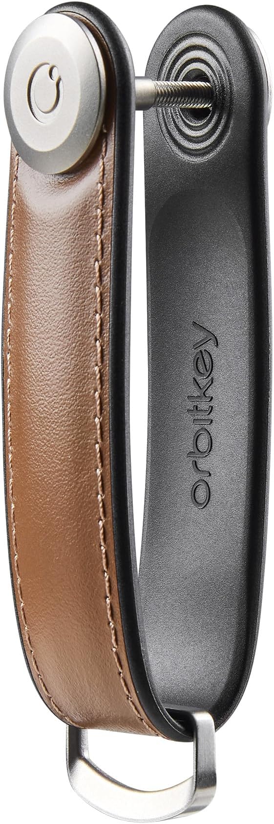 Orbitkey Key Organizer Hybrid Leather | Premium Nappa leather & TPU, Stainless - Image 7