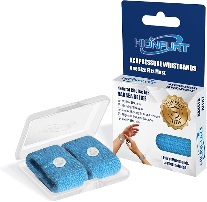 Motion Sickness Bands Anti Nausea Wristband by HIONFURT