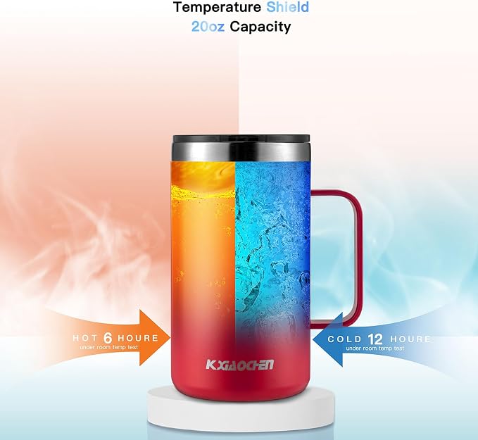 KXIAOCHEN 20oz Insulated Coffee Mug - Image 4