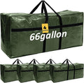 4 Pcs 66 Gallon Large Moving Bags by Clysee