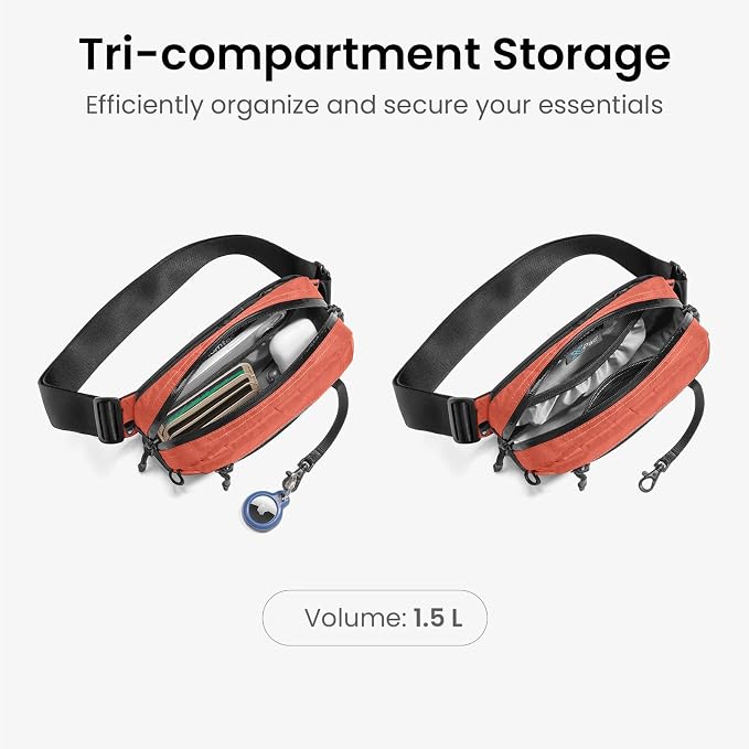 tomtoc 1.5L X-Pac Sling Bag - Image 4
