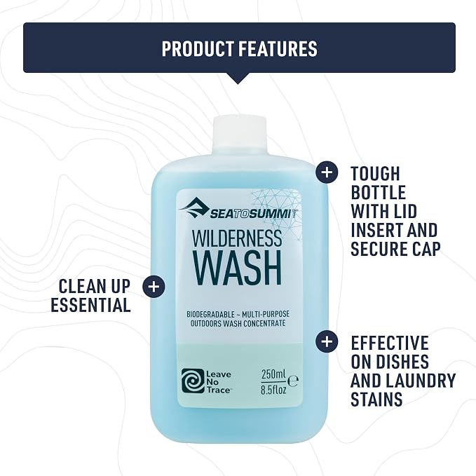 Sea to Summit Wilderness Wash Liquid Camp Soap - Image 4