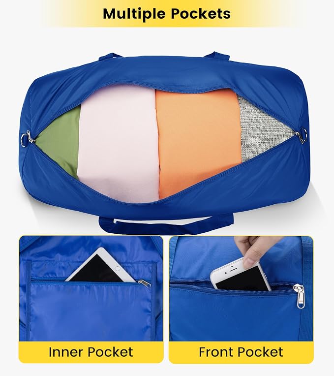 Vorspack Duffel Bag 20-24-28 Inches Foldable Gym Bag - Image 4