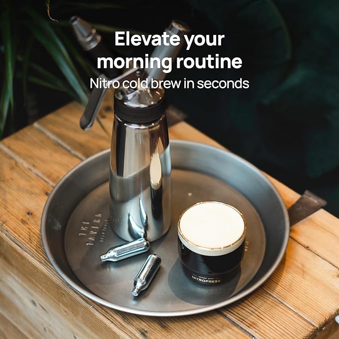 NitroPress Nitro Cold Brew Maker and Dispenser | At-Home Nitro Coffee Maker - Image 2