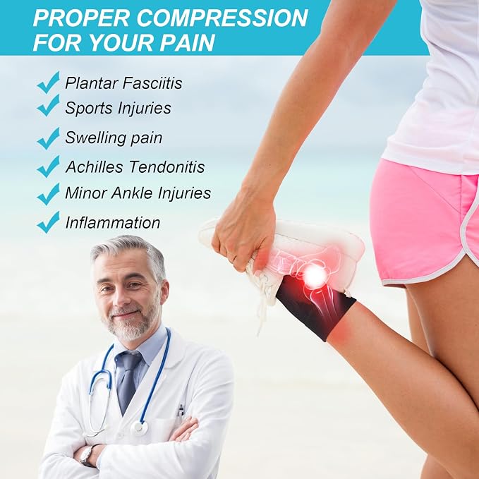 PAPLUS Ankle Compression Socks for Women 6 Pairs, Running Athletic Socks - Image 7