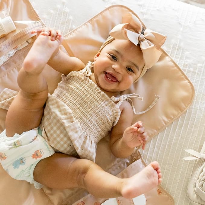 Tiny Twinkle Portable Diaper Changing Pad-Foldable Waterproof Changing - Image 3
