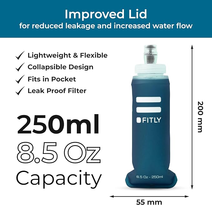 Soft Flask - Shrink As You Drink Soft Water Bottle - Image 6