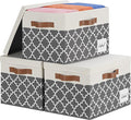 GhvyenntteS Large Fabric Storage Bins by GhvyenntteS