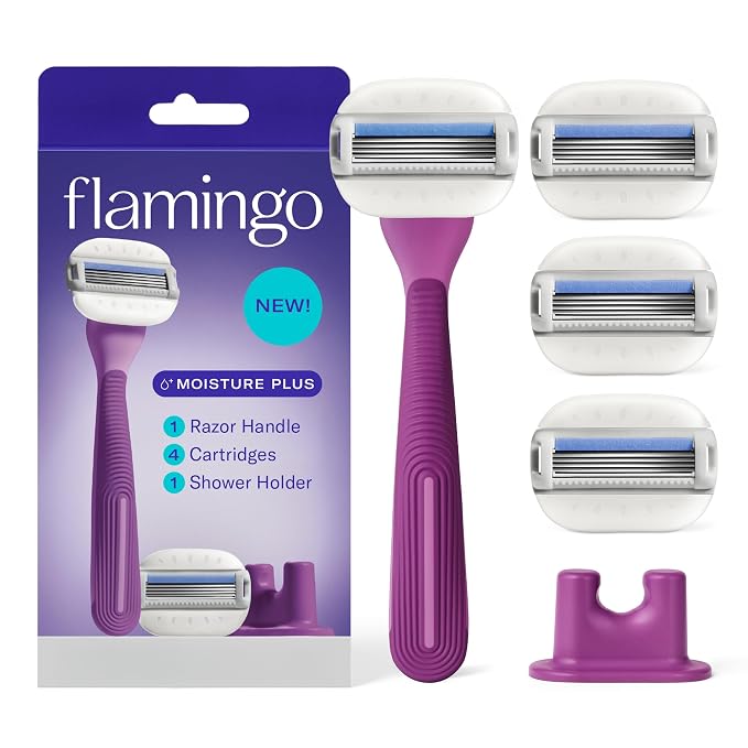 Flamingo Moisture Plus Women's Razor Set by Flamingo