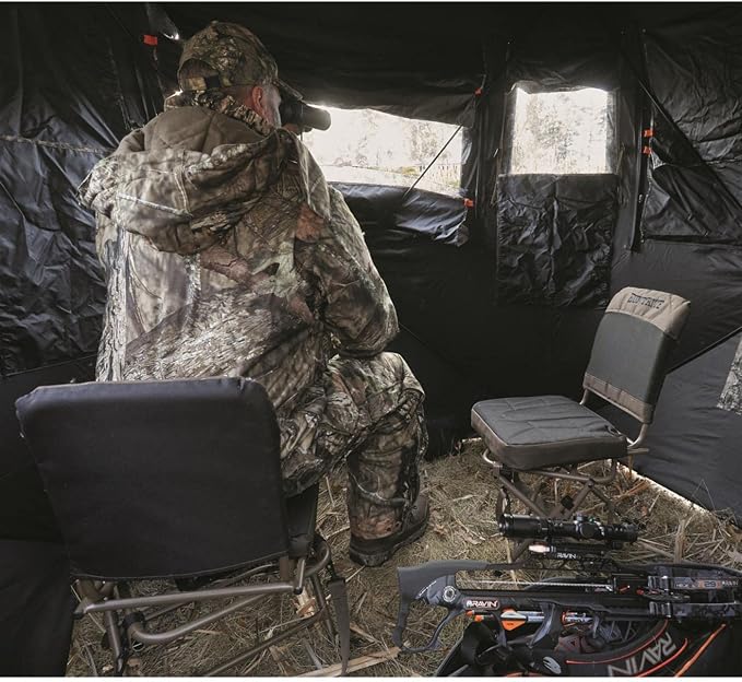 Guide Gear Huntrite 360 Swivel Hunting Blind Chair, 300 Pound Capacity - Image 8