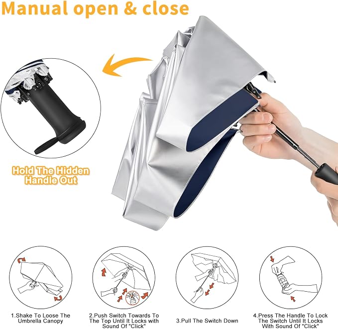 Mini Travel Umbrella - Image 7