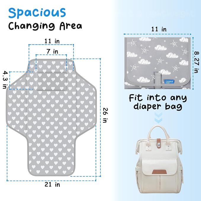 Baby Portable Changing Pad Travel - Image 4