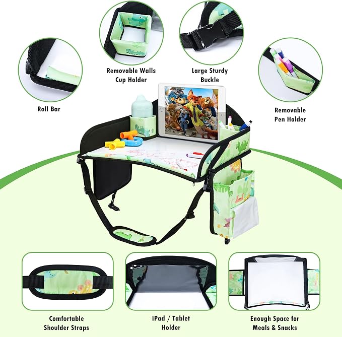 Kids Travel Tray, Toddler Road Trip Essentials - Image 7