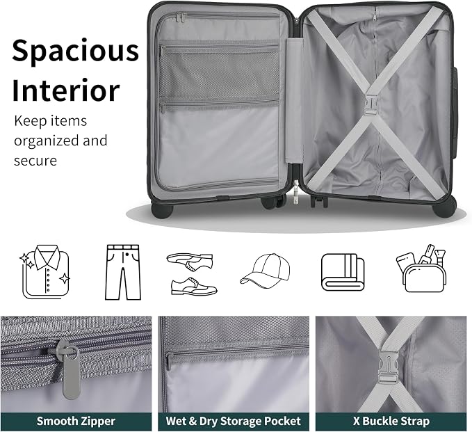 5-Piece Lightweight Luggage - Image 7