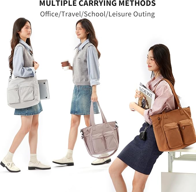 aji Tote Bag for women work, Water-Resistant Tote Bag - Image 10