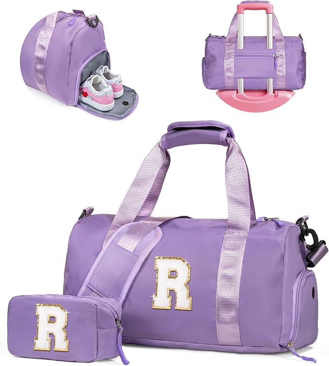 4 Year Old Girl Birthday Gifts-Girl Gym Bag by Vogewood