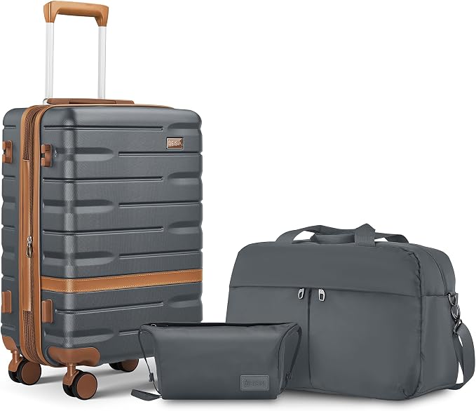 Carry on Luggage Sets with TSA Lock, 20 Inch Expandable Carry-on Suitcase with by Unknown
