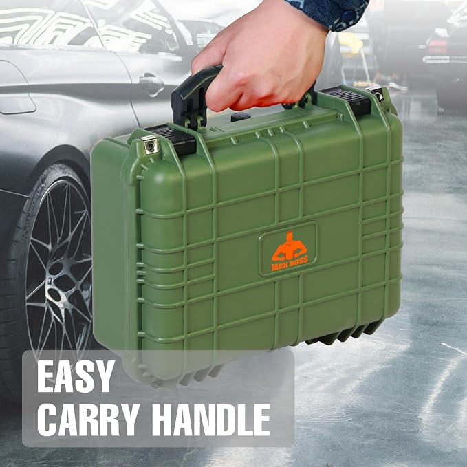 16x 12.8x 6.8 Inch Hard Case, Portable Weather Waterproof Protective Camera Case - Image 6