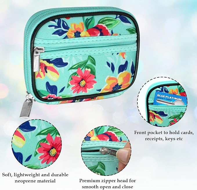 Serfeymi Weekly Travel Pill Organizer Pill Case - Image 3