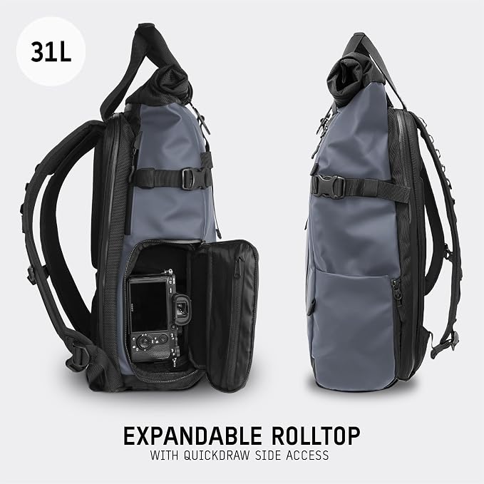 WANDRD PRVKE 31L, V3 Backpack: Weather-Resistant Travel & Camera Backpack - Image 2