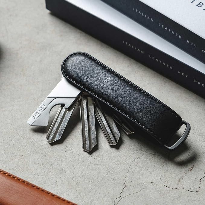 Jibbon Italian Premium Leather Key Organizer - Image 2