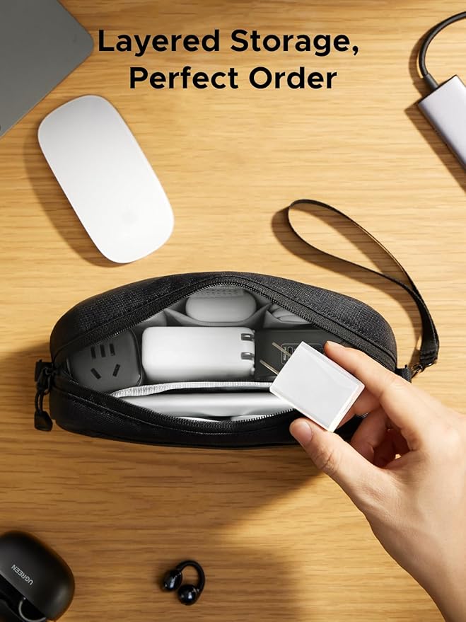 UGREEN Electronics Organizer Travel Case Bag Multifunctional Organizer Carrying - Image 3